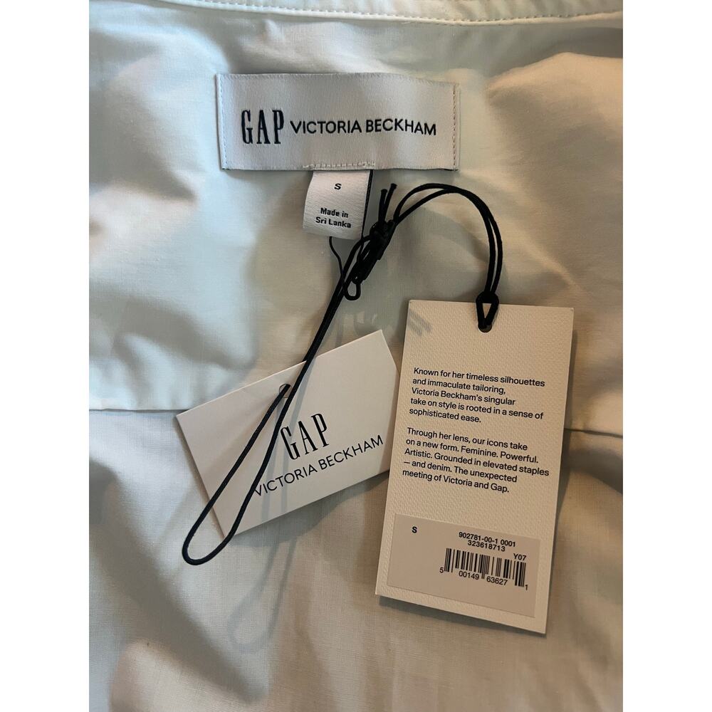 Gap × Victoria Beckham Relaxed Poplin Shirt - NWT - Picture 5 of 8